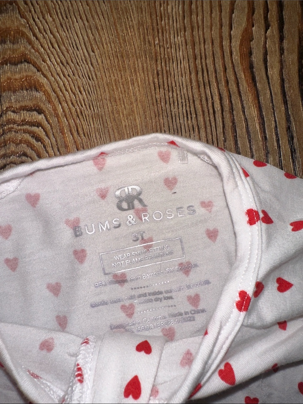 Bums & Roses Pjs - Picture 2 of 3